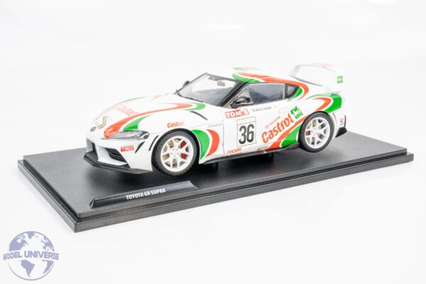 Solido - 1:18 Toyota GR Supra Castrol TOM'S Racing Tribute Livery 2024 - Diecast Model 13 Solido - 1:18 Toyota GR Supra Castrol TOM'S Racing Tribute Livery 2024 - Diecast Model