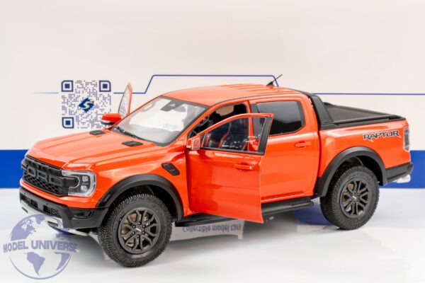 Solido - 1:18 Ford Range Raptor Orange 2023 - Diecast Model