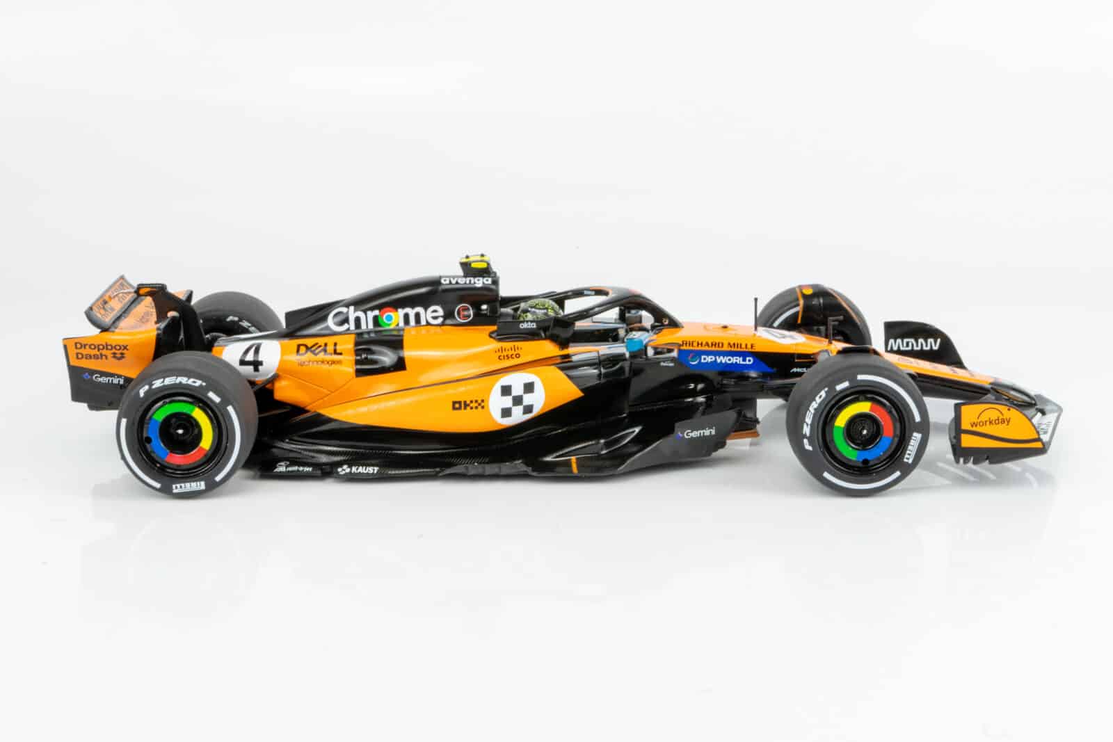 Solido - 1:18 McLaren MCL39 No.4 Lando Norris Winner Monaco GP