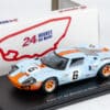 Spark 1:43 Ford GT 40 No.6 Winner 24H Le Mans 1969 J. Ickx - J. Oliver (43LM69) Resin Model 12 Spark 1:43 Ford GT40 No.6 Winner 24H Le Mans 1969 Ickx Oliver (43LM69) Resin Model - front view