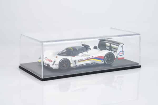 Spark 1:43 Peugeot 905 No.1 Winner 24H Le Mans 1992 M. Blundell - Y. Dalmas - D. Warwick (43LM92) Resin Model 5 Spark 1:43 Peugeot 905 No.1 Winner 24H Le Mans 1992 Blundell Dalmas Warwick (43LM92) Resin Model - display case