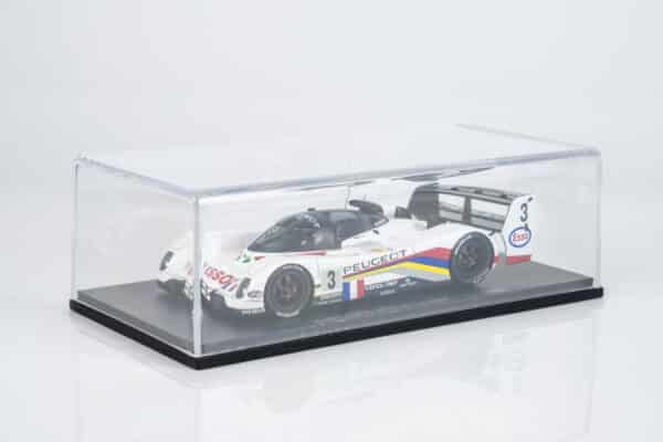 Spark 1:43 Peugeot 905 No.3 Winner 24H Le Mans 1993 E. Hélary - C. Bouchut - G. Brabham (43LM93) Resin Model 5 Spark 1:43 Peugeot 905 No.3 Winner 24H Le Mans 1993 Helary Bouchut Brabham (43LM93) Resin Model - display case