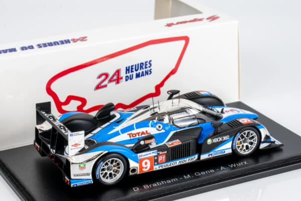 Spark 1:43 Peugeot 908 HDi FAP No.9 Winner 24h Le Mans 2009 Peugeot Sport Total (43LM09) Resin Model 4 Spark 1:43 Peugeot 908 HDi FAP No.9 Winner 24h Le Mans 2009 (43LM09) Resin Model - rear view