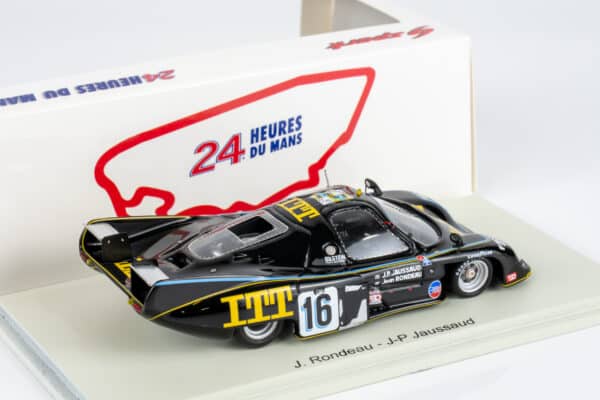 Spark 1:43 Rondeau M379 B No.16 Winner 24H Le Mans 1980 J. Rondeau - J-P Jaussaud (43LM80) Resin Model 4 Spark 1:43 Rondeau M379B No.16 Winner 24H Le Mans 1980 Rondeau Jaussaud (43LM80) Resin Model - rear view