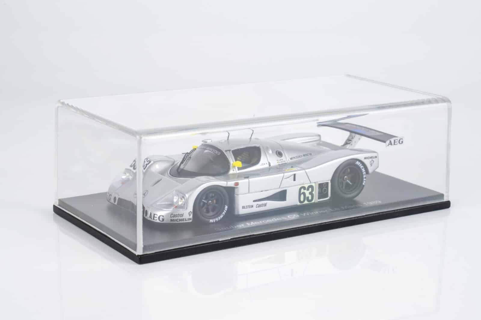 Spark 1:43 Sauber C9 No.63, Winner Le Mans 1989 J. Mass - S