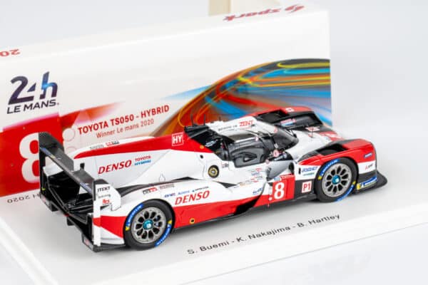 Spark 1:43 Toyota TS050 Hybrid No.8 Winner 24h Le Mans 2020 Toyota Gazoo Racing (43LM20) Resin Model 4 Spark 1:43 Toyota TS050 Hybrid No.8 Winner 24h Le Mans 2020 (43LM20) Resin Model - rear view