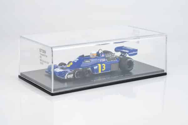 Spark 1:43 Tyrrell P34 No.3 Jody Scheckter 5th Dutch GP 1976 (S7309) Resin Model 5 Spark 1:43 Tyrrell P34 No.3 Jody Scheckter 5th Dutch GP 1976 (S7309) Resin Model - display case