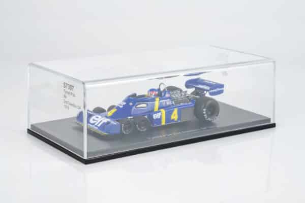 Spark 1:43 Tyrrell P34 No.4 Patrick Depailler 2nd Sweden GP 1976 (S7307) Resin Model 5 Spark 1:43 Tyrrell P34 No.4 Patrick Depailler 2nd Sweden GP 1976 (S7307) Resin Model - display case