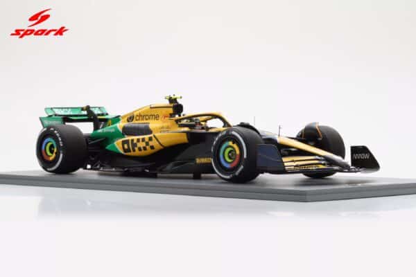 Spark 1:12 McLaren F1 MCL38 #4 Lando Norris Monaco GP 2024 Ayrton Senna Tribute Livery with Pitboard (12S048) Resin Model 14 Spark 1:12 McLaren F1 MCL38 #4 Lando Norris Monaco GP 2024 Ayrton Senna Tribute Livery with Pitboard (12S048) Resin Model
