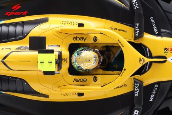 Spark 1:12 McLaren F1 MCL38 #4 Lando Norris Monaco GP 2024 Ayrton Senna Tribute Livery with Pitboard (12S048) Resin Model 17 Spark 1:12 McLaren F1 MCL38 #4 Lando Norris Monaco GP 2024 Ayrton Senna Tribute Livery with Pitboard (12S048) Resin Model