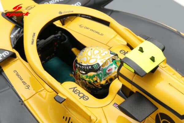Spark 1:12 McLaren F1 MCL38 #4 Lando Norris Monaco GP 2024 Ayrton Senna Tribute Livery with Pitboard (12S048) Resin Model 16 Spark 1:12 McLaren F1 MCL38 #4 Lando Norris Monaco GP 2024 Ayrton Senna Tribute Livery with Pitboard (12S048) Resin Model