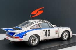 Spark - 1:18 Porsche 911 Carrera RSR No.43 Winner 24h Daytona 1977 - Haywood, Graves, Helmick - Resin Model