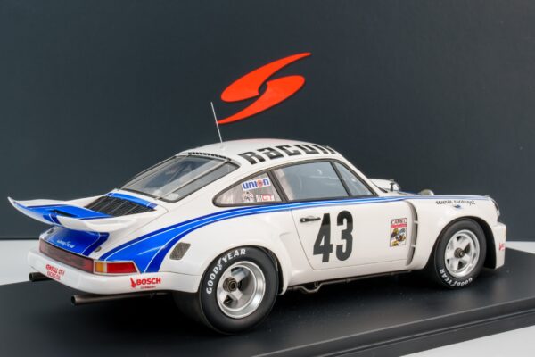 Spark - 1:18 Porsche 911 Carrera RSR No.43 Winner 24h Daytona 1977 - Haywood, Graves, Helmick - Resin Model 11 Spark - 1:18 Porsche 911 Carrera RSR No.43 Winner 24h Daytona 1977 - Haywood, Graves, Helmick - Resin Model
