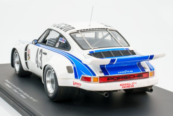 Spark - 1:18 Porsche 911 Carrera RSR No.43 Winner 24h Daytona 1977 - Haywood, Graves, Helmick - Resin Model 18 Spark - 1:18 Porsche 911 Carrera RSR No.43 Winner 24h Daytona 1977 - Haywood, Graves, Helmick - Resin Model