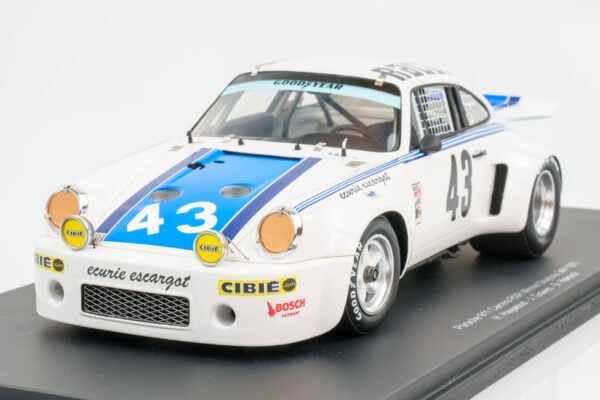 Spark - 1:18 Porsche 911 Carrera RSR No.43 Winner 24h Daytona 1977 - Haywood, Graves, Helmick - Resin Model 17 Spark - 1:18 Porsche 911 Carrera RSR No.43 Winner 24h Daytona 1977 - Haywood, Graves, Helmick - Resin Model