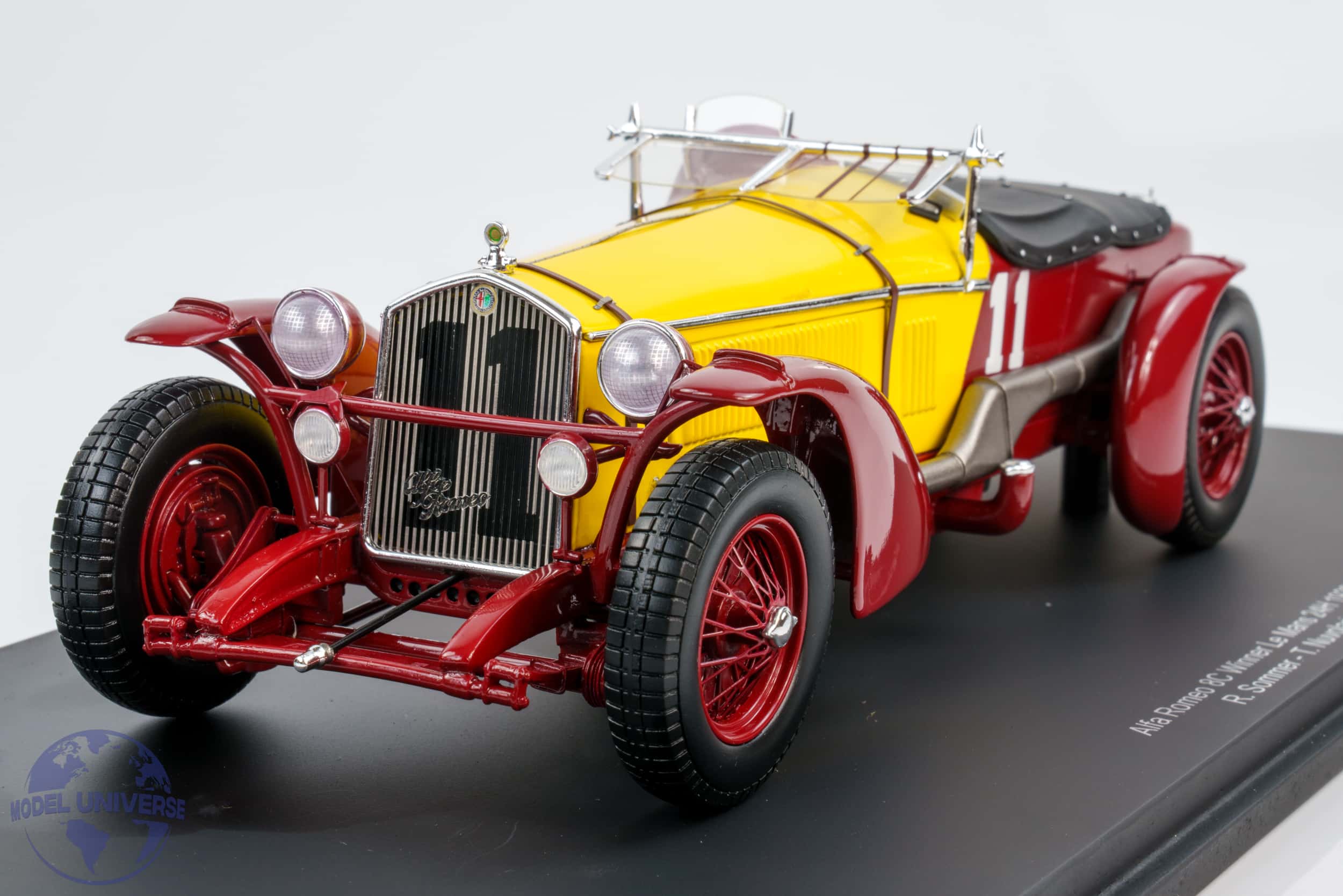 Spark - 1:18 Alfa Romeo 8C Winner 24h Le Mans 1933 Sommer, Nuvolari - Resin Model 6 Spark - 1:18 Alfa Romeo 8C Winner 24h Le Mans 1933 Sommer, Nuvolari - Resin Model