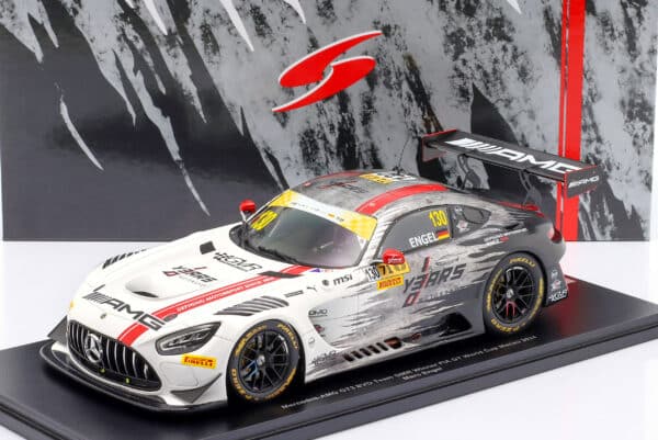 Spark 1:18 Mercedes-AMG GT3 EVO GMR #130 Maro Engel Winner Macau World Cup 2024 (18MC24) Resin Model