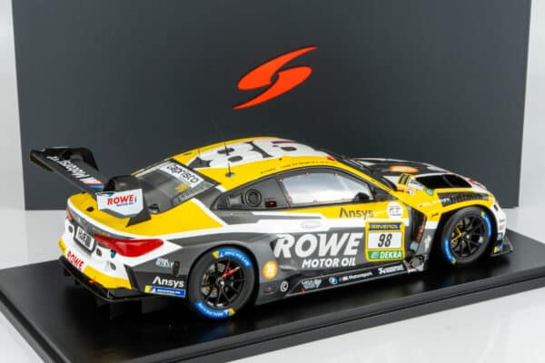 Spark - 1:18 BMW M4 GT3 EVO No.98 ROWE Winner 24h Nurburgring 2025 (18NUR2025) Limited Edition Resin Model 11 Spark - 1:18 BMW M4 GT3 EVO No.98 ROWE Winner 24h Nurburgring 2025 (18NUR2025) Limited Edition Resin Model
