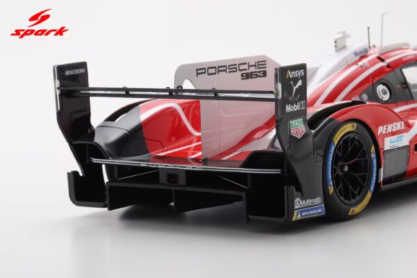 Spark 1:18 Porsche 963 No.6 Penske Motorsport 2nd Place 2025 24h Le Mans (18S1054) Resin Model 11 Spark 1:18 Porsche 963 No.6 Penske Motorsport 2nd Place 2025 24h Le Mans (18S1054) Resin Model