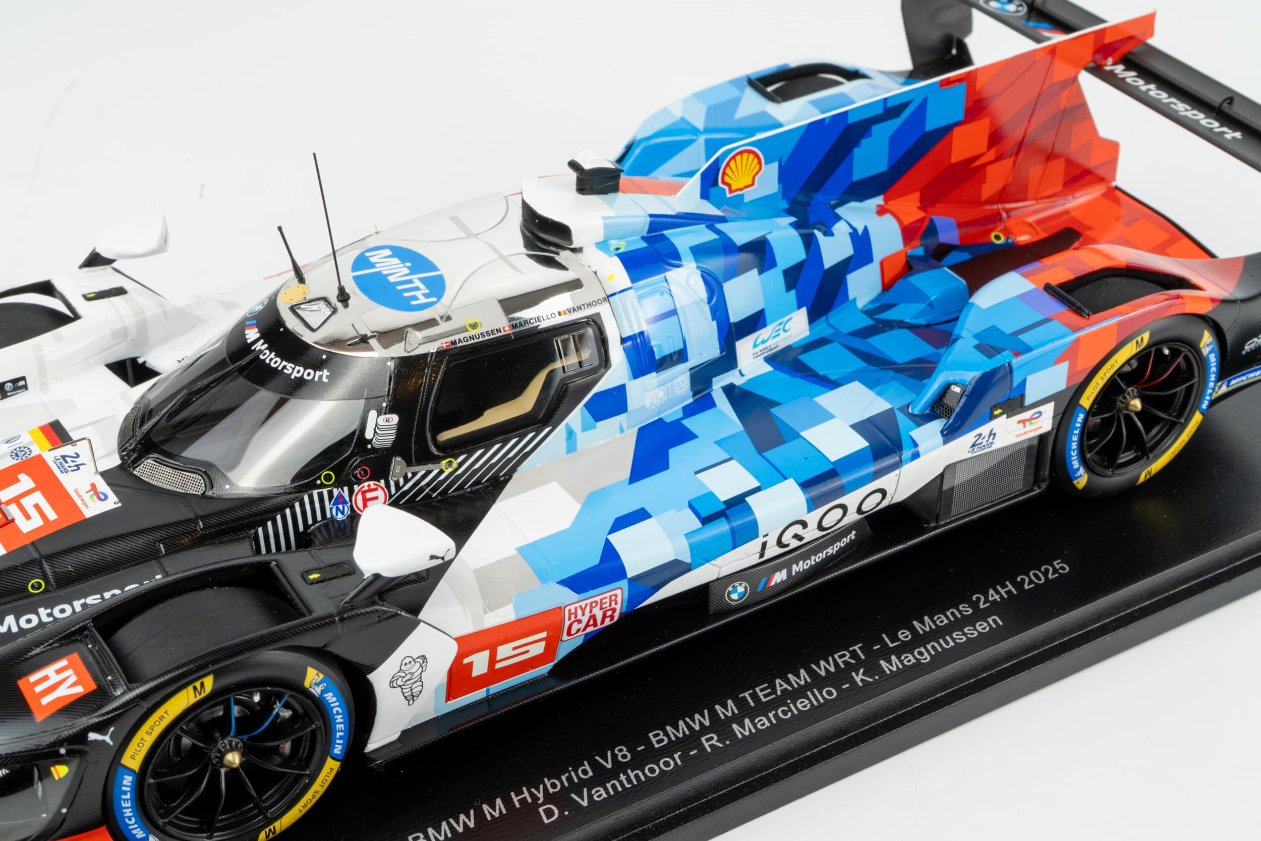 Spark 1:18 BMW M Hybrid V8 No.15 Team WRT 2025 24h Le Mans (18S1058) Resin Model 8 Spark 1:18 BMW M Hybrid V8 No.15 Team WRT 2025 24h Le Mans (18S1058) Resin Model - Image 8