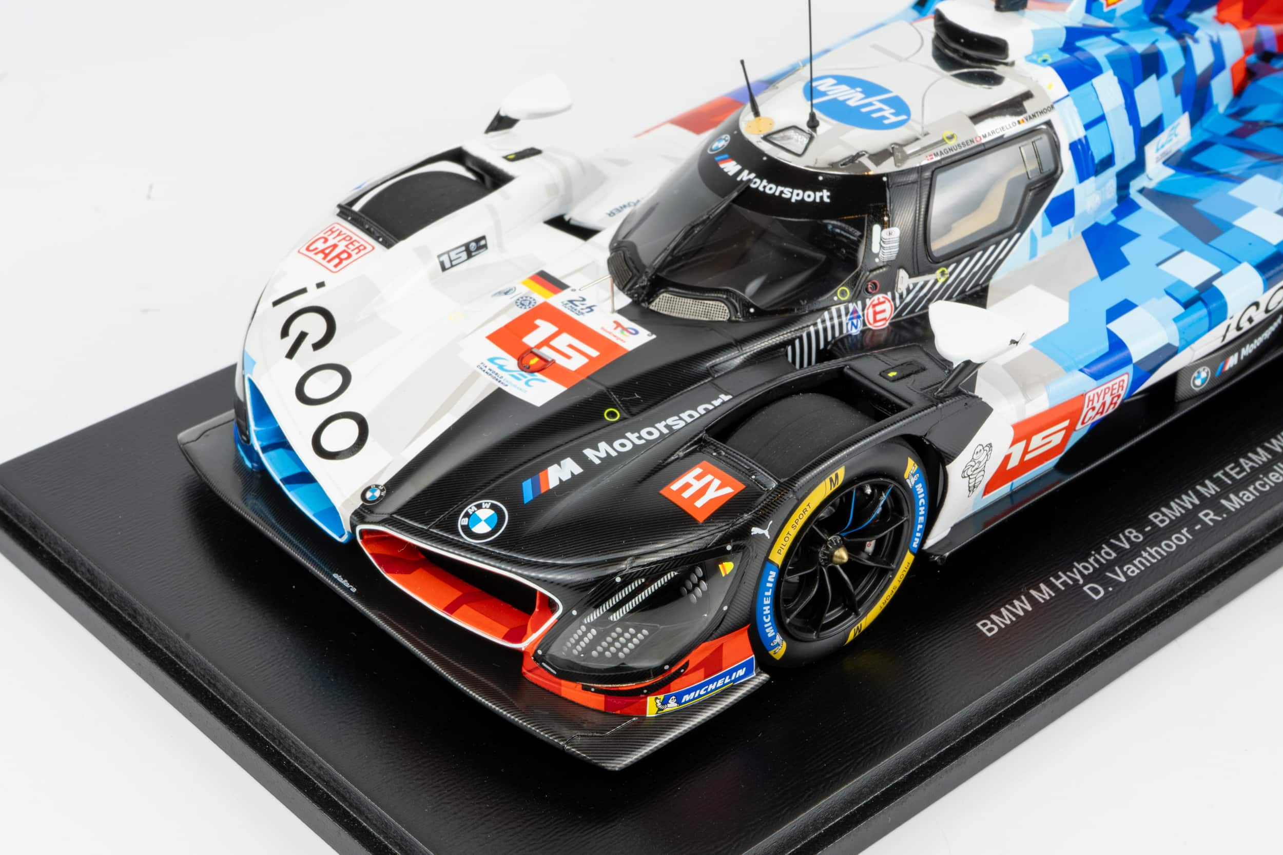 Spark 1:18 BMW M Hybrid V8 No.15 Team WRT 2025 24h Le Mans (18S1058) Resin Model 7 Spark 1:18 BMW M Hybrid V8 No.15 Team WRT 2025 24h Le Mans (18S1058) Resin Model - Image 7