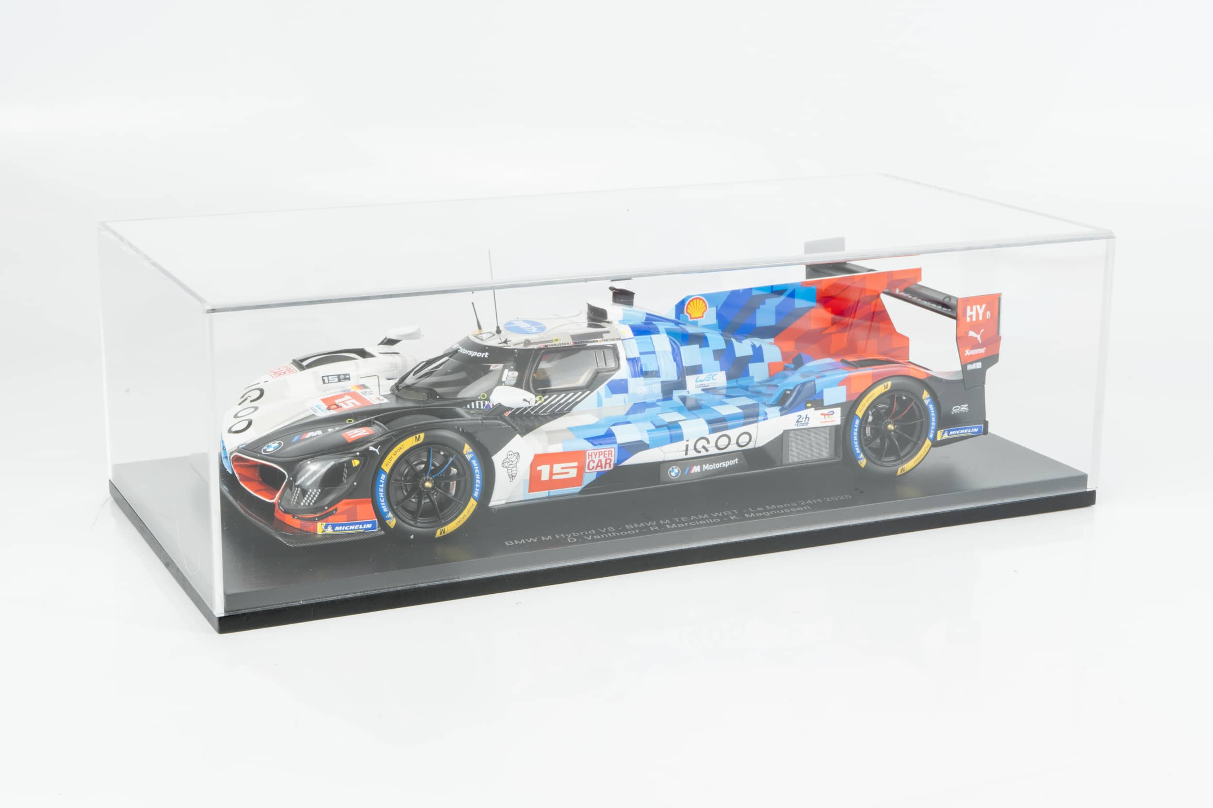 Spark 1:18 BMW M Hybrid V8 No.15 Team WRT 2025 24h Le Mans (18S1058) Resin Model 4 Spark 1:18 BMW M Hybrid V8 No.15 Team WRT 2025 24h Le Mans (18S1058) Resin Model - Image 4
