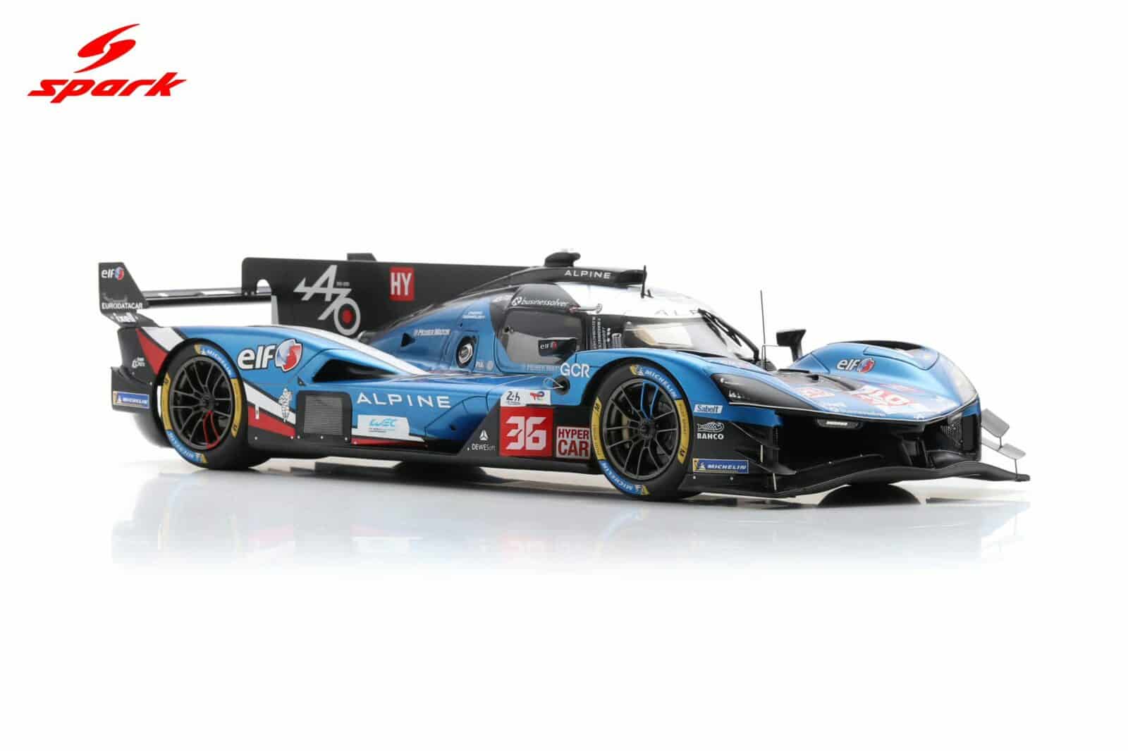 Spark 1:18 Alpine A424 No.35 9th Place 2025 24h Le Mans (18S1060