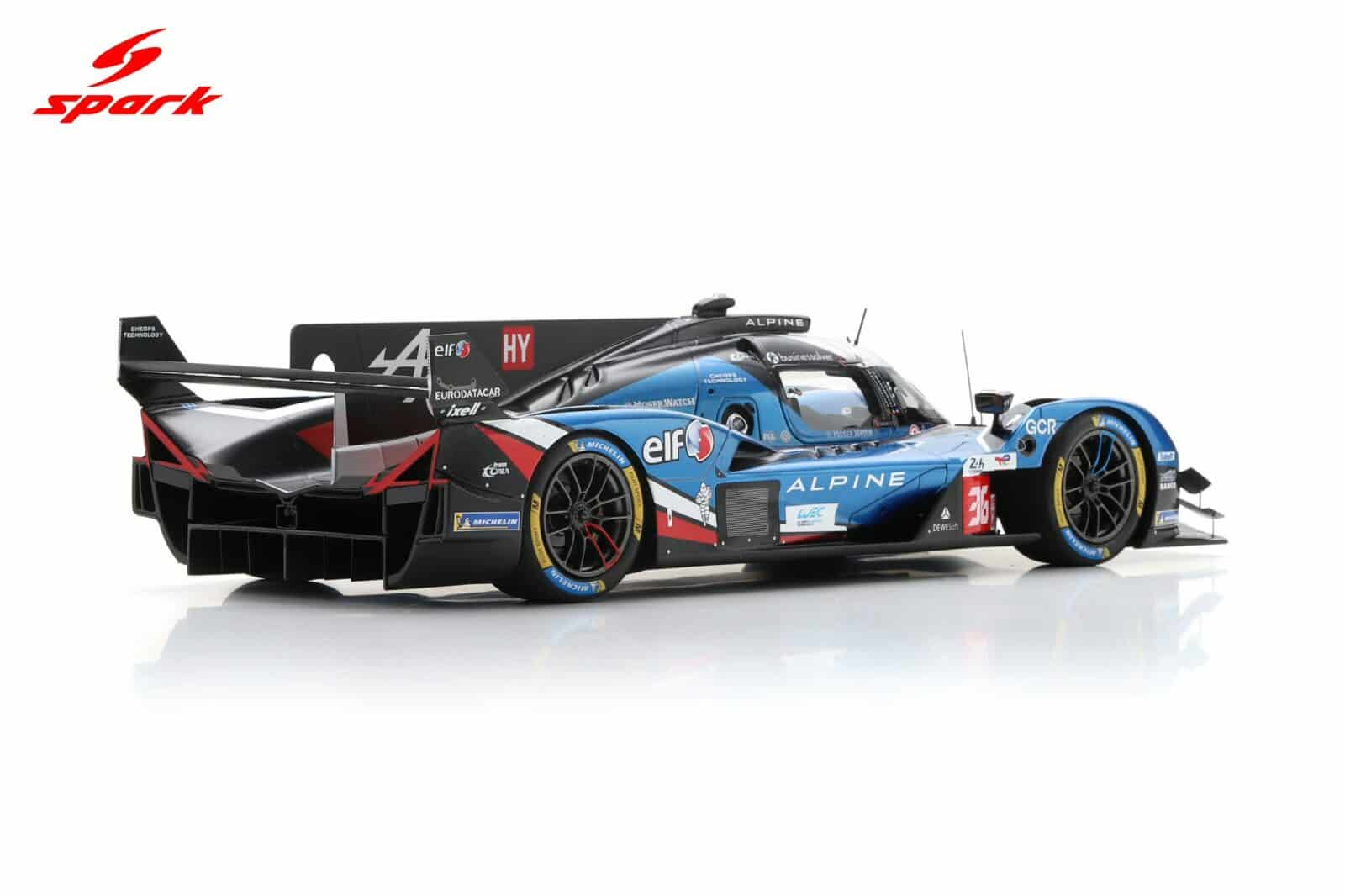 Spark 1:18 Alpine A424 No.35 9th Place 2025 24h Le Mans (18S1060