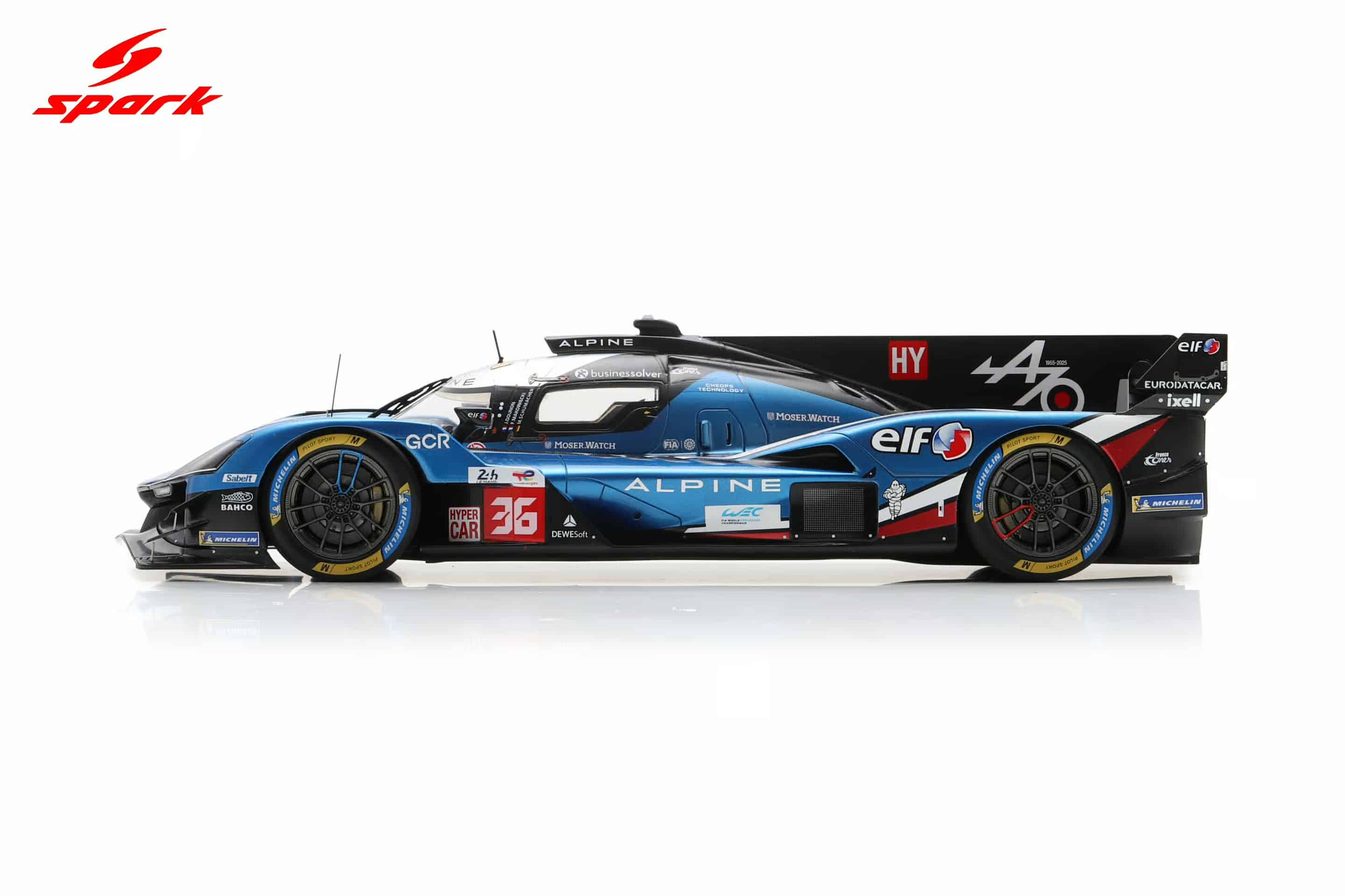 Spark 1:18 Alpine A424 No.35 9th Place 2025 24h Le Mans (18S1060) Resin Model 5 Spark 1:18 Alpine A424 No.35 9th Place 2025 24h Le Mans (18S1060) Resin Model - Image 5