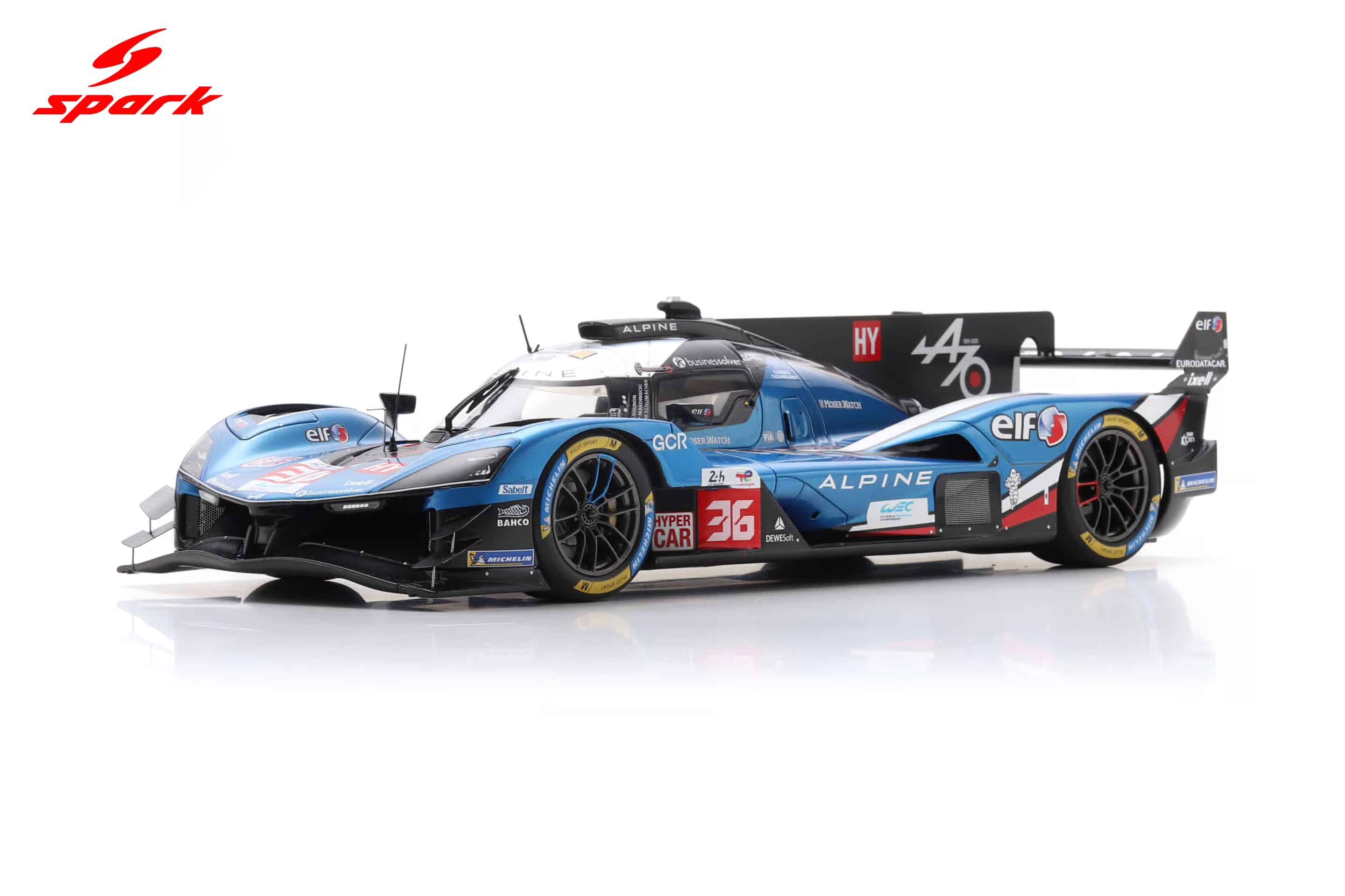 Spark 1:18 Alpine A424 No.35 9th Place 2025 24h Le Mans (18S1060) Resin Model 2 Spark 1:18 Alpine A424 No.35 9th Place 2025 24h Le Mans (18S1060) Resin Model - Image 2