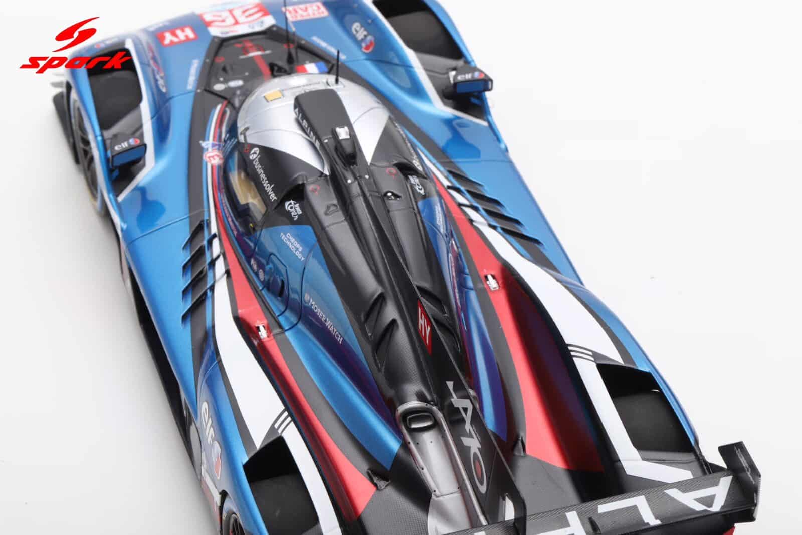 Spark 1:18 Alpine A424 No.35 9th Place 2025 24h Le Mans (18S1060
