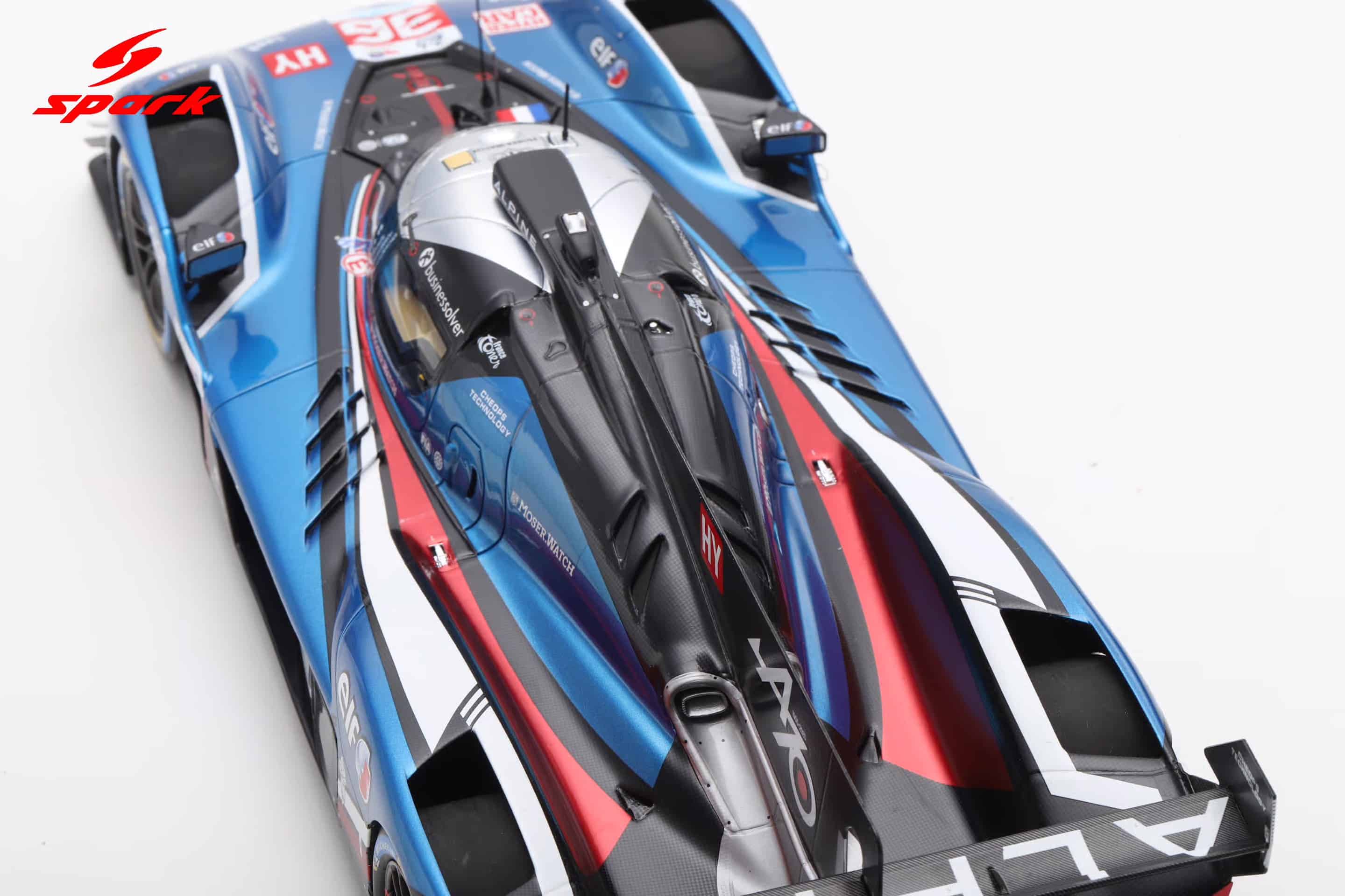 Spark 1:18 Alpine A424 No.35 9th Place 2025 24h Le Mans (18S1060) Resin Model 7 Spark 1:18 Alpine A424 No.35 9th Place 2025 24h Le Mans (18S1060) Resin Model - Image 7