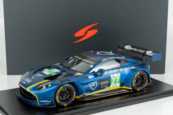 Spark - 1:18 Aston Martin Vantage AMR LMGT3 No.27 Heart of Racing 24h Le Mans 2025 (18S1072) Resin Model