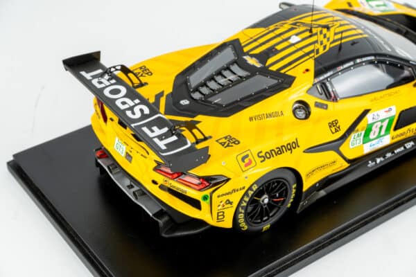 Spark - 1:18 Chevrolet Corvette Z06 LMGT3.R No.81 TF Sport 3rd Place 24h Le Mans 2025 (18S1078) - Resin Model 14 Spark - 1:18 Chevrolet Corvette Z06 LMGT3.R No.81 TF Sport 3rd Place 24h Le Mans 2025 (18S1078) - Resin Model