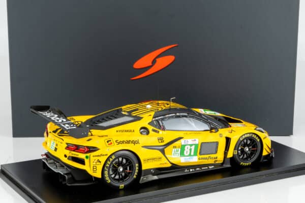 Spark - 1:18 Chevrolet Corvette Z06 LMGT3.R No.81 TF Sport 3rd Place 24h Le Mans 2025 (18S1078) - Resin Model 10 Spark - 1:18 Chevrolet Corvette Z06 LMGT3.R No.81 TF Sport 3rd Place 24h Le Mans 2025 (18S1078) - Resin Model