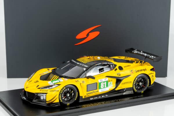 Spark - 1:18 Chevrolet Corvette Z06 LMGT3.R No.81 TF Sport 3rd Place 24h Le Mans 2025 (18S1078) - Resin Model