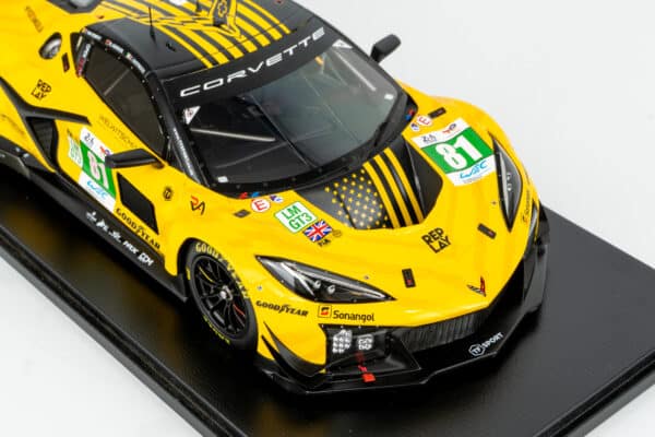 Spark - 1:18 Chevrolet Corvette Z06 LMGT3.R No.81 TF Sport 3rd Place 24h Le Mans 2025 (18S1078) - Resin Model 13 Spark - 1:18 Chevrolet Corvette Z06 LMGT3.R No.81 TF Sport 3rd Place 24h Le Mans 2025 (18S1078) - Resin Model