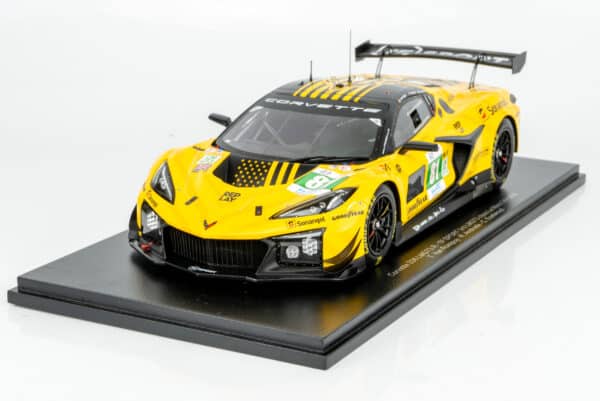Spark - 1:18 Chevrolet Corvette Z06 LMGT3.R No.81 TF Sport 3rd Place 24h Le Mans 2025 (18S1078) - Resin Model 16 Spark - 1:18 Chevrolet Corvette Z06 LMGT3.R No.81 TF Sport 3rd Place 24h Le Mans 2025 (18S1078) - Resin Model