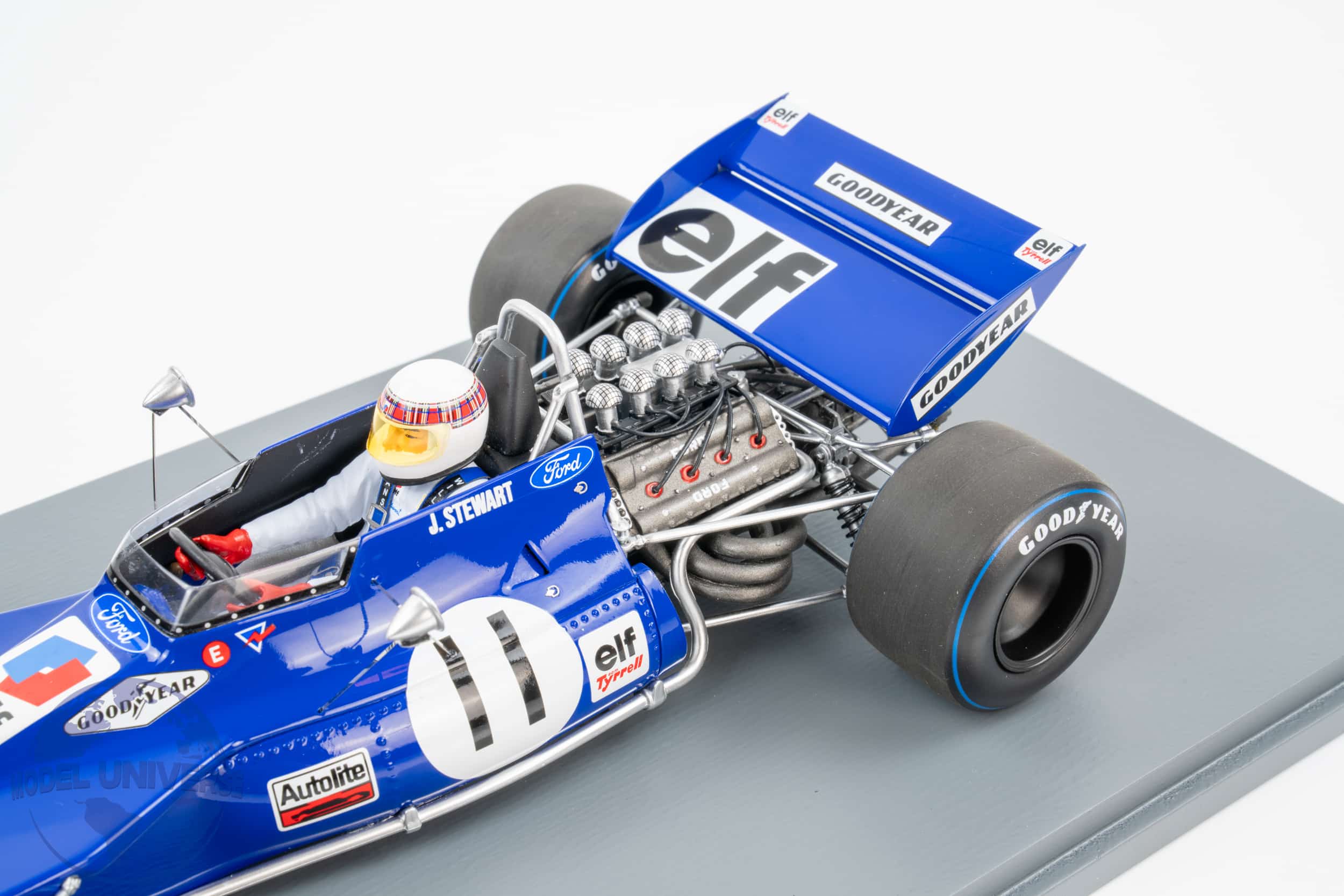 Spark - 1:18 Tyrrell 003 No.11 Jackie Stewart Winner Monaco GP