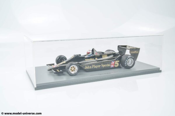 Spark - 1:18 Lotus 79 No.5 Mario Andretti - Winner Belgian GP 1978 - Resin Model 13 Spark 18S366 Lotus 79 Mario Andretti Winner Belgian GP 1978 01