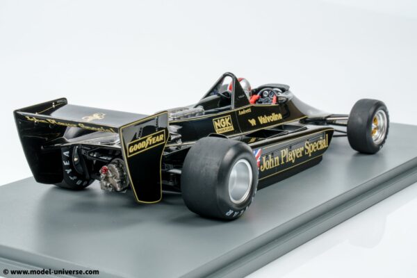 Spark - 1:18 Lotus 79 No.5 Mario Andretti - Winner Belgian GP 1978 - Resin Model 19 Spark 18S366 Lotus 79 Mario Andretti Winner Belgian GP 1978 03
