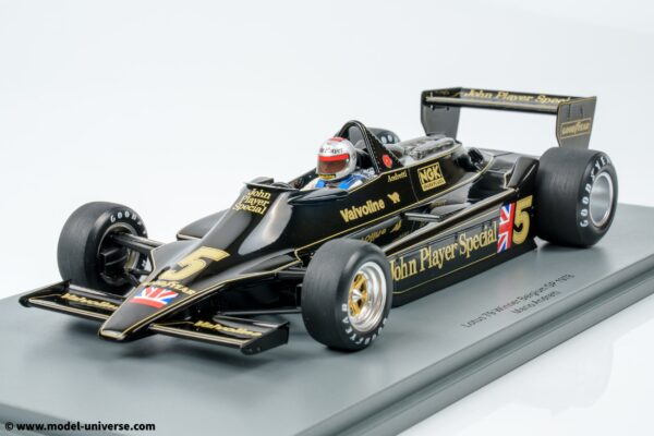 Spark - 1:18 Lotus 79 No.5 Mario Andretti - Winner Belgian GP 1978 - Resin Model 18 Spark 18S366 Lotus 79 Mario Andretti Winner Belgian GP 1978 04
