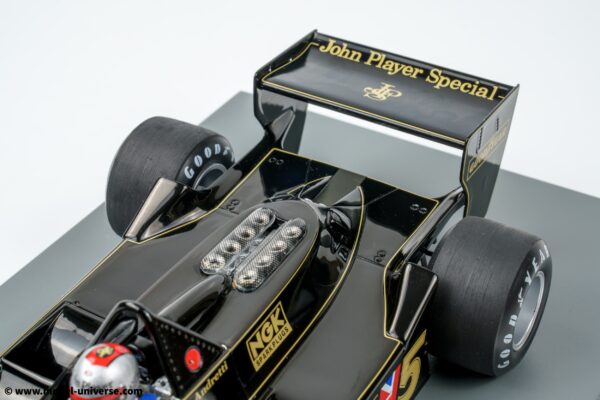 Spark - 1:18 Lotus 79 No.5 Mario Andretti - Winner Belgian GP 1978 - Resin Model 17 Spark 18S366 Lotus 79 Mario Andretti Winner Belgian GP 1978 05