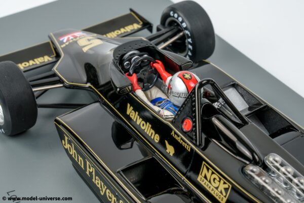 Spark - 1:18 Lotus 79 No.5 Mario Andretti - Winner Belgian GP 1978 - Resin Model 16 Spark 18S366 Lotus 79 Mario Andretti Winner Belgian GP 1978 06