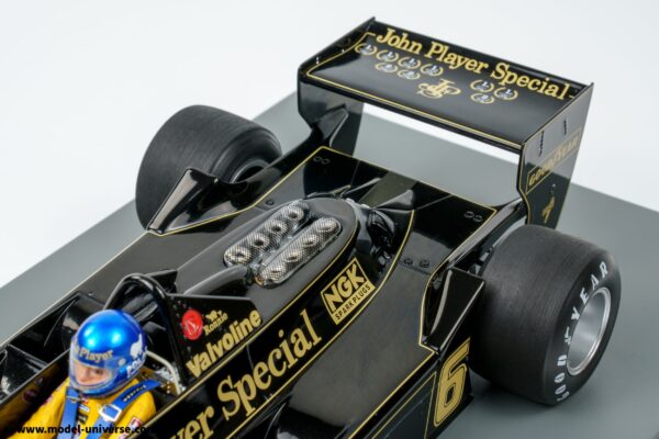 Spark - 1:18 Lotus 79 JPS No.6 Winner Austrian GP 1978 Ronnie Peterson - Resin Model 17 Spark - 1:18 Lotus 79 JPS No.6 Winner Austrian GP 1978 Ronnie Peterson - Resin Model