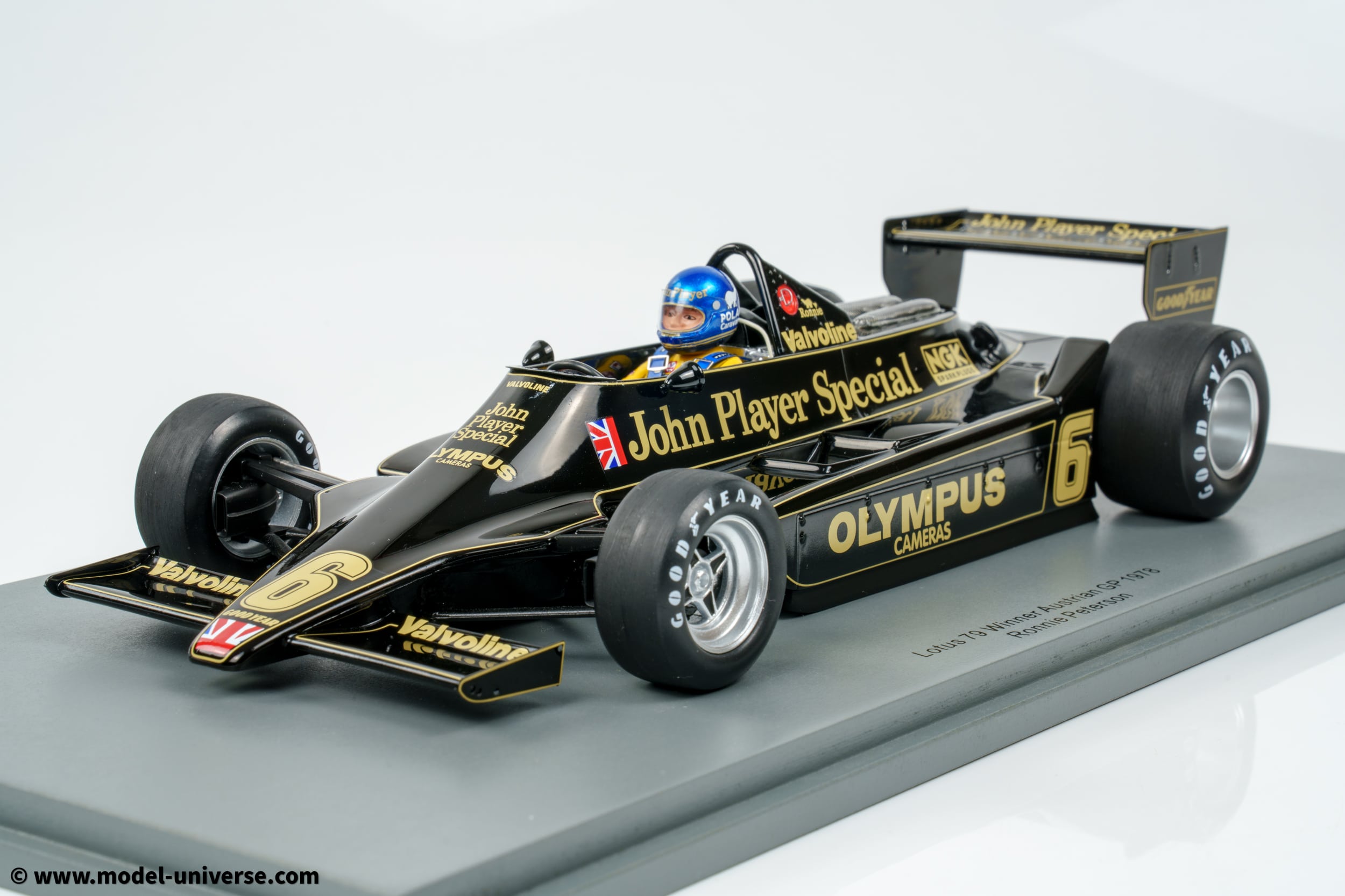 Spark - 1:18 Lotus 79 JPS No.6 Winner Austrian GP 1978 Ronnie