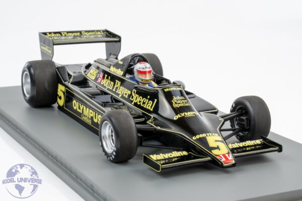 Spark - 1:18 Lotus 79 JPS No.5 Mario Andretti Winner Dutch GP 1978 - Resin Model 12 Spark 18S444 Lotus 79 Winner Dutch GP Mario Andretti 4