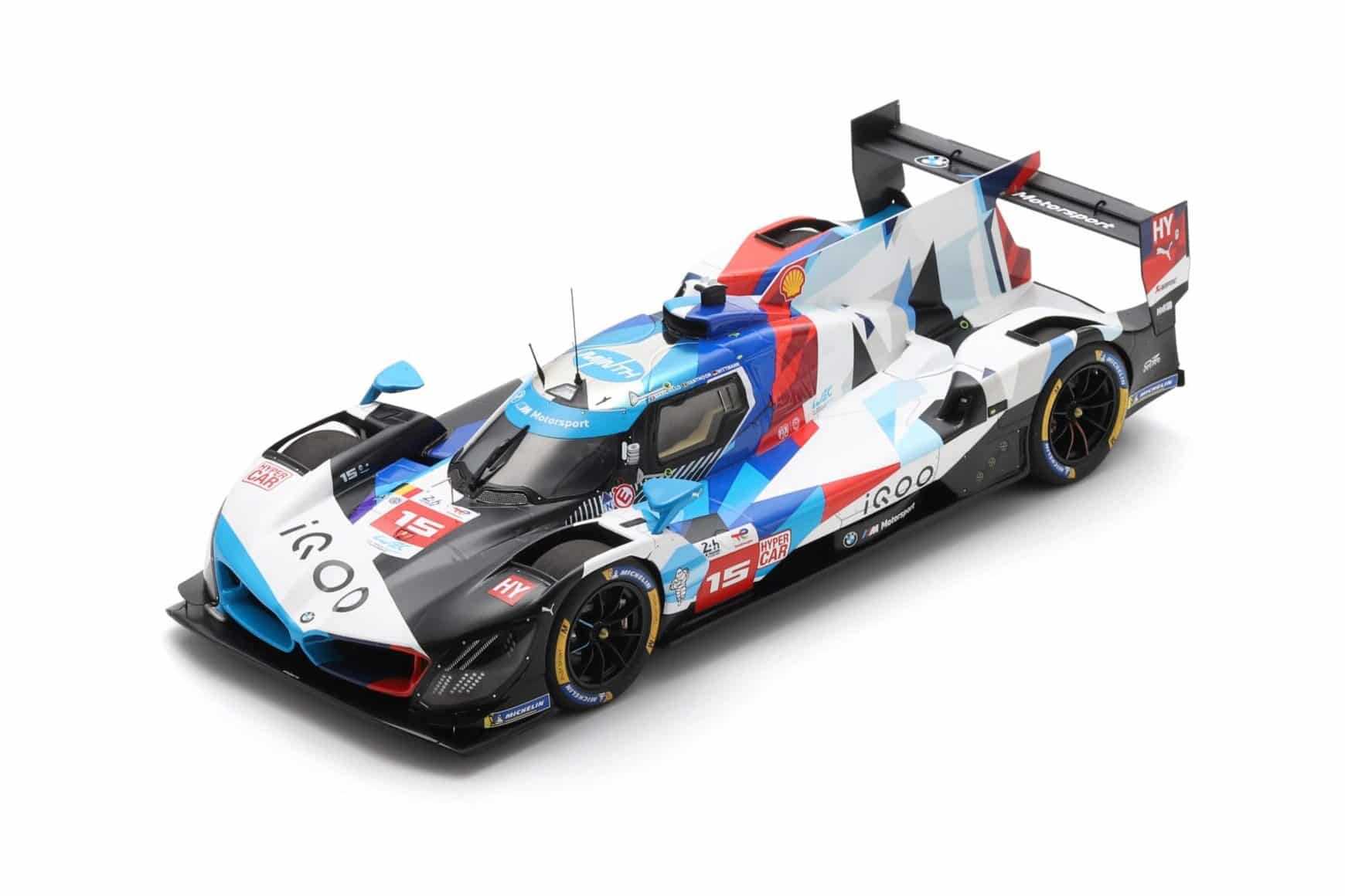 Spark - 1:18 BMW M Hybrid V8 No.15 24h Le Mans 2024 D.Vanthoor, R.Marciello, M.Wittmann - Resin Model 1 Spark - 1:18 BMW M Hybrid V8 No.15 24h Le Mans 2024 D.Vanthoor, R.Marciello, M.Wittmann - Resin Model