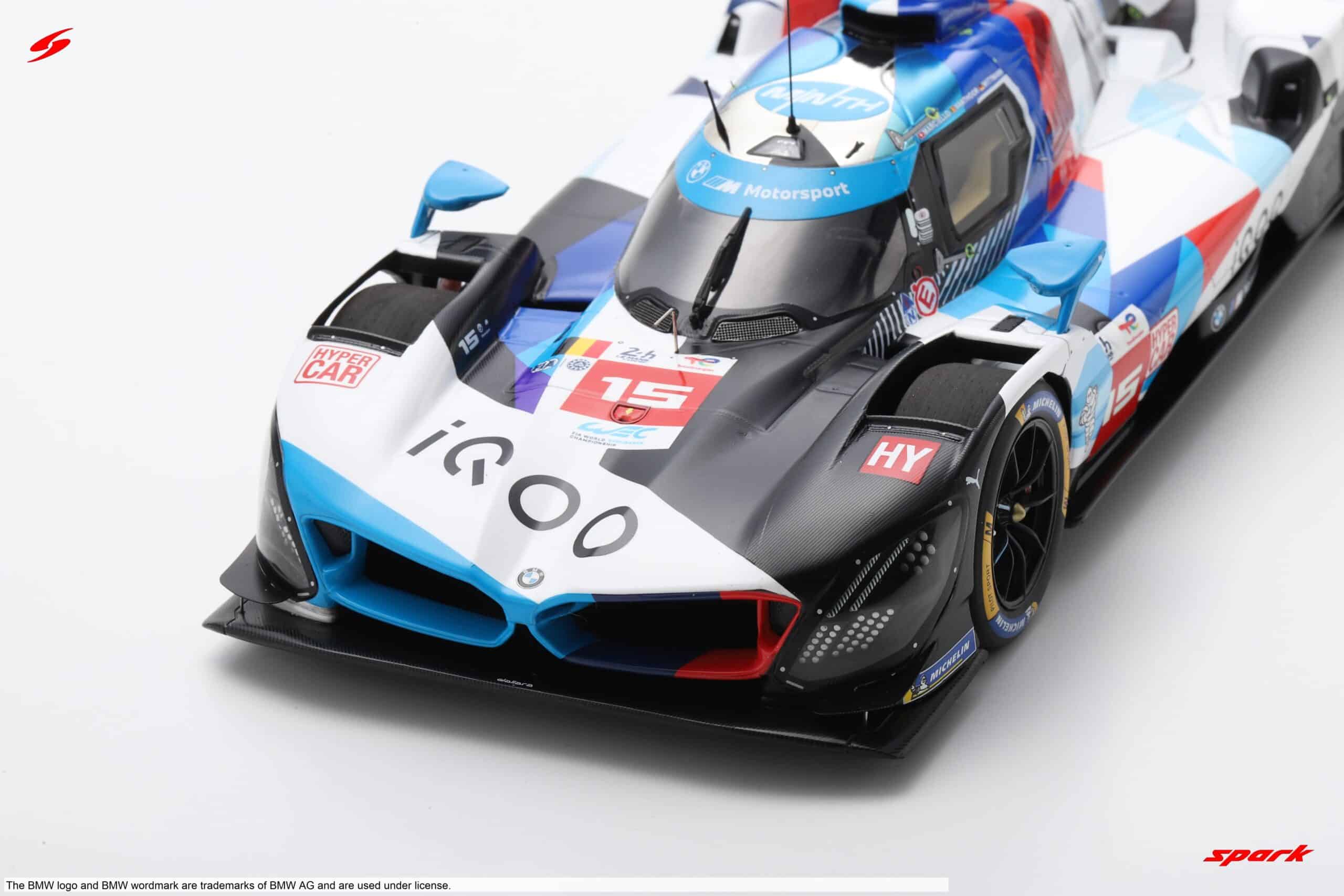 Spark - 1:18 BMW M Hybrid V8 No.15 24h Le Mans 2024 D.Vanthoor, R.Marciello, M.Wittmann - Resin Model 7 Spark - 1:18 BMW M Hybrid V8 No.15 24h Le Mans 2024 D.Vanthoor, R.Marciello, M.Wittmann - Resin Model