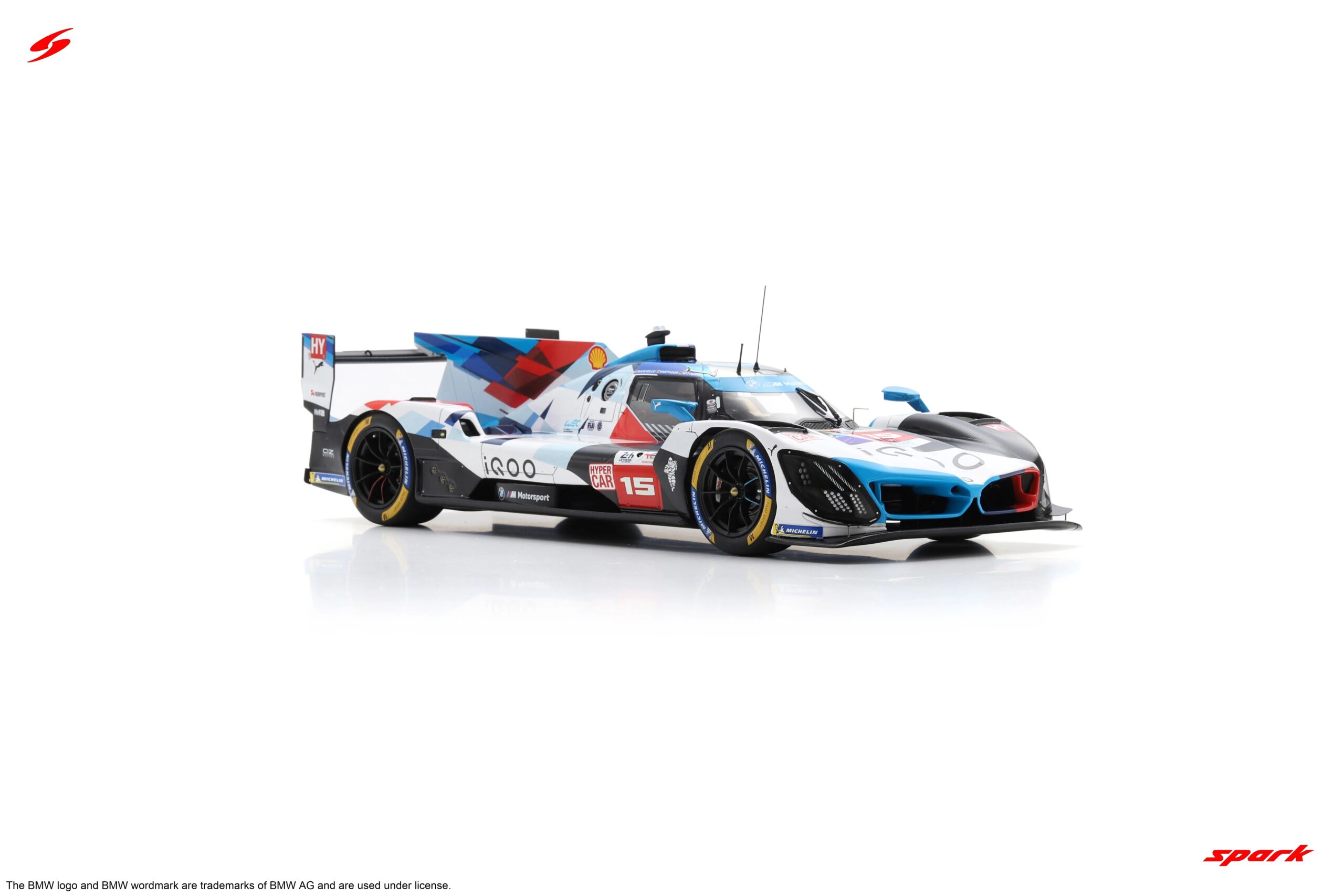 Spark - 1:18 BMW M Hybrid V8 No.15 24h Le Mans 2024 D.Vanthoor, R.Marciello, M.Wittmann - Resin Model 3 Spark - 1:18 BMW M Hybrid V8 No.15 24h Le Mans 2024 D.Vanthoor, R.Marciello, M.Wittmann - Resin Model